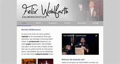 Desktop Screenshot of felix-verzaubert.de